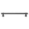 Gliderite Hardware 7-5/8 in. Center to Center Matte Black Classic Euro Bar Pull - 4361-192-MB 4361-192-MB-1 - alternate 1